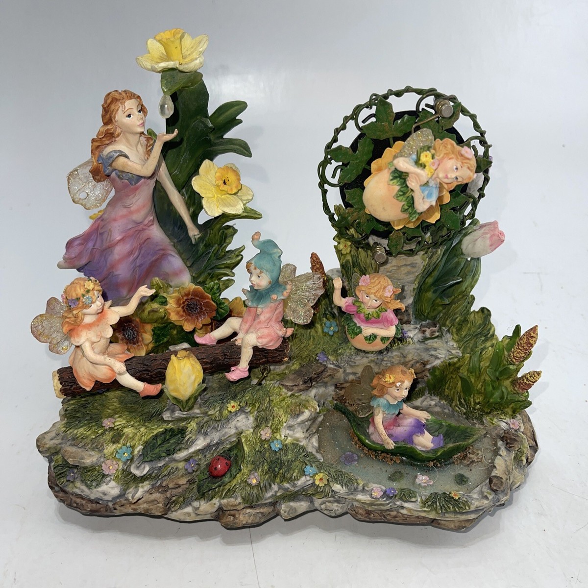Walt Disney Wind Up Musical Large Zip-A-Dee-Doo-Dah Fairies