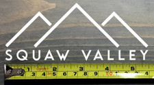 Squaw Valley Sticker Decal 5.5" Lake Tahoe Mountain Ski Snowboard Palisades