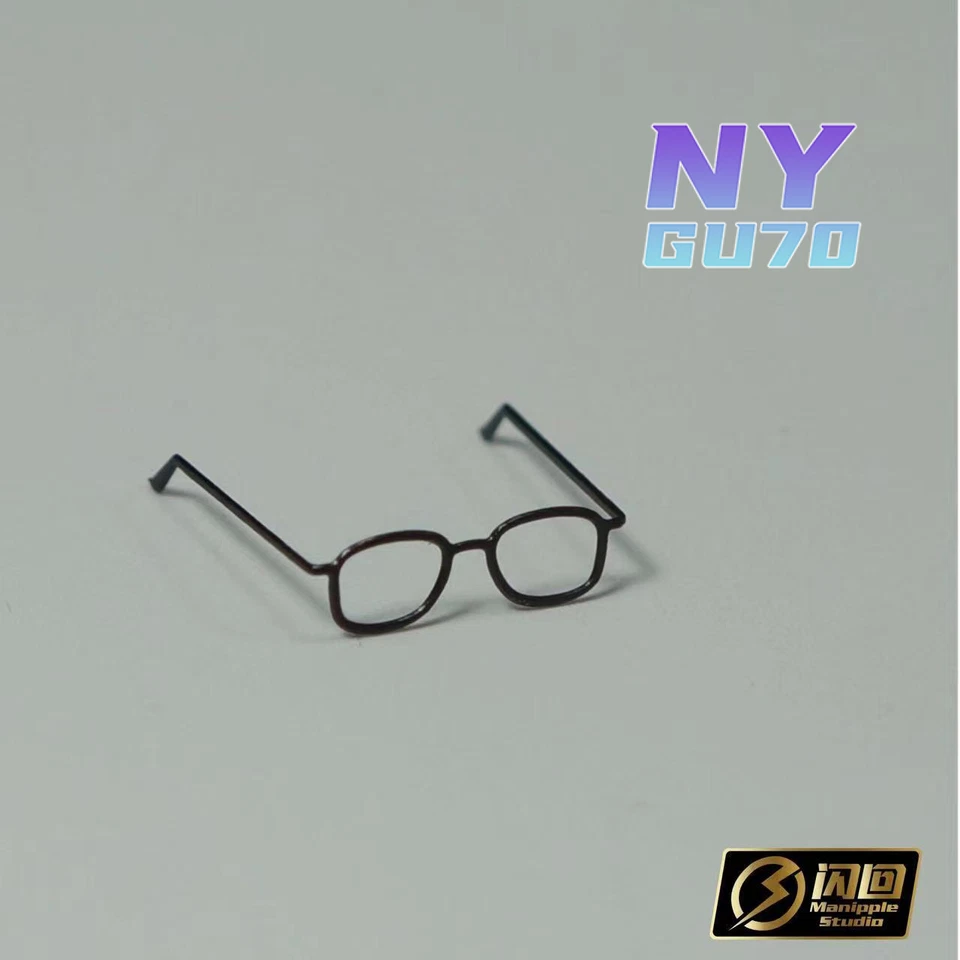 Gafas de sol negras 1/12 marco accesorios ajuste 6 pulgadas PH figura de acción cabeza muñeca juguete Foto 4 de 4