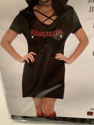 T New Leg Avenue 86769 Fangtastic Jersey Halloween Dress. Medium. | eBay