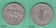 Ireland 1s One Shilling 1930 Silver Coin
