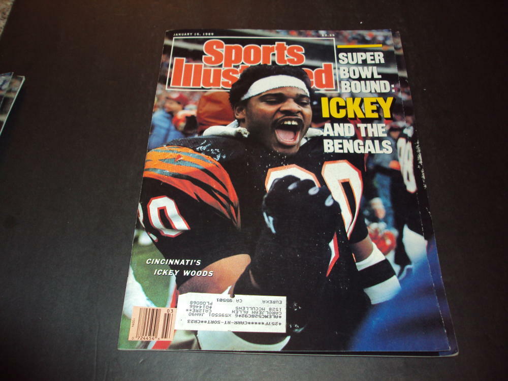 Sports Illustrated Jan 16 1989 Ickey and The Bengals   ID:40190
