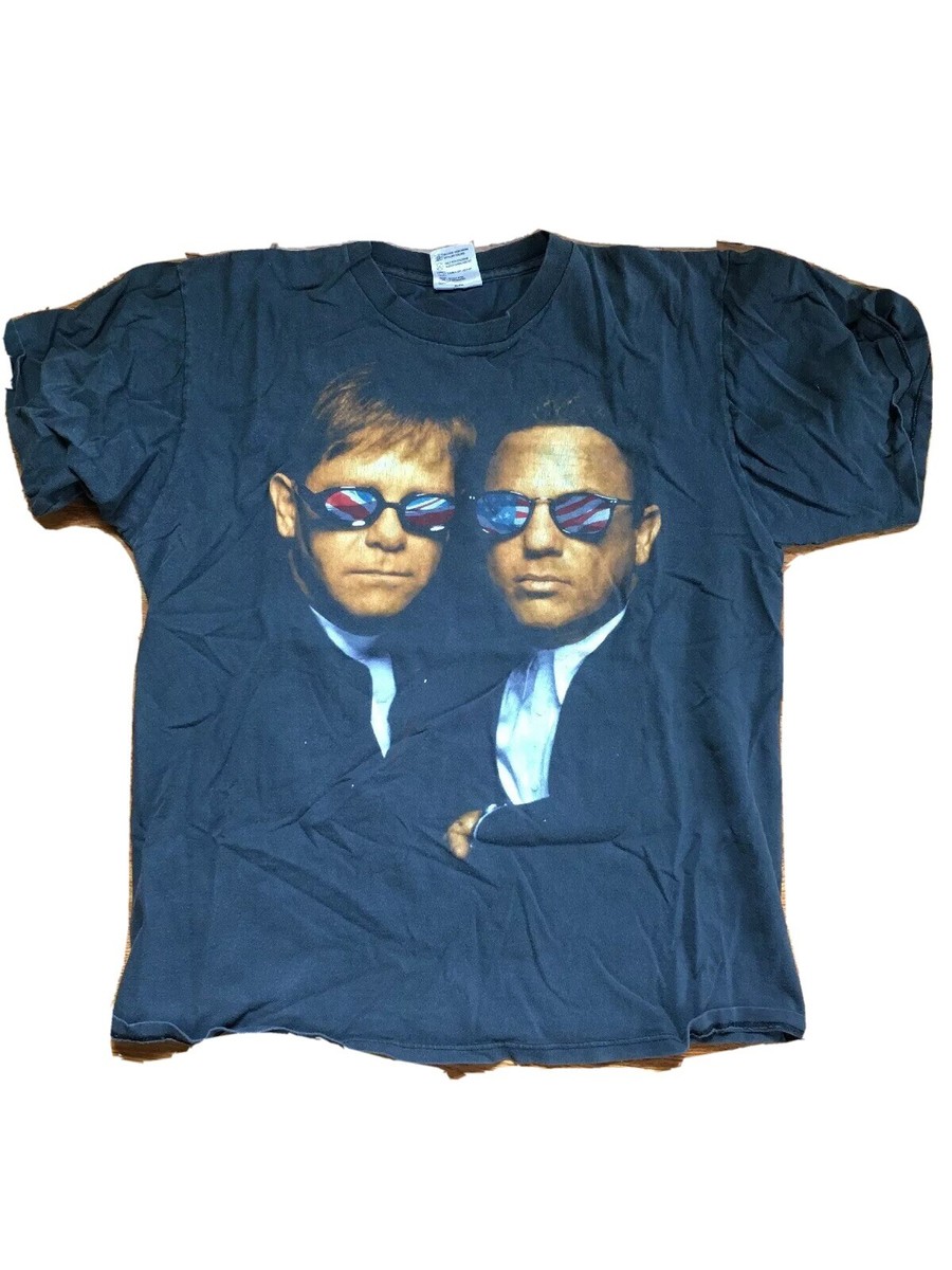 Vintage Elton John And Billy Joel Summer Of 94 Tour T Shirt Vintage Elton John And Billy Joel Summer Of 94 Tour T Shirt
