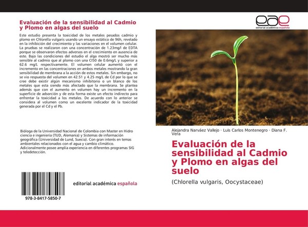 EvaluacióN De La Sensibilidad Al Cadmio Y Plomo En Algas Del Suelo Alejandra Nar-image