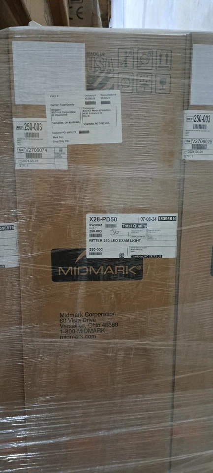 Midmark Ritter 250 LED luz de exame, pescoço de ganso, lâmpada hospitalar médica industrial - Imagem 4 de 4