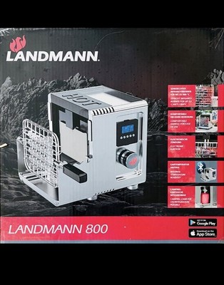 LANDMANN Infrarot Hochtemperaturgrill 'LANDMANN 800' Piezozündung,800°C Leistung