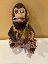 Extremely Scary Looking Mechanical Monkey pre WWII Kuramochi and company C.K.