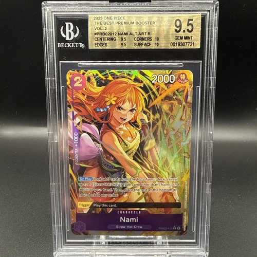 Nami (Alternate Art) graded BGS 9.5 for sale on eBay