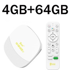 Android 14 TV Box 4K 8K 4Go 64Go Smart TV Wifi 6 Télécommande Vocale IPTV