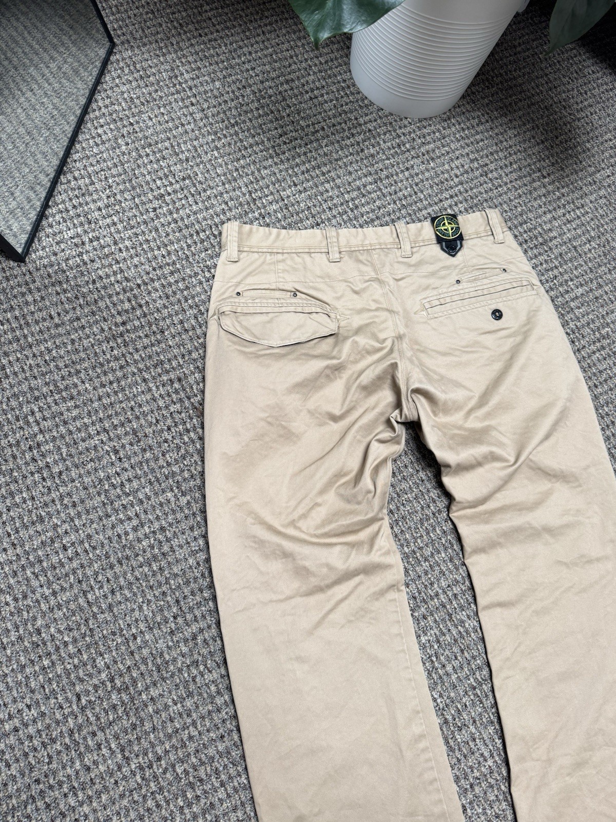 Stone Island Trousers Vintage 90s Italy Massimo Osti pants thumbnail 3