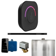 Mr. Steam BTLMB ButlerTouch Steam Shower Control Package Linear Matte Black