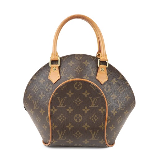 Louis Vuitton Monogram Ellipse PM Hand Bag Brown M51127 Authentic Used F/S