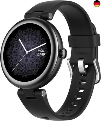Lynn Smartwatch Damen,1.1 Zoll Klein Touchscreen Fitnessuhr Damen,Klein