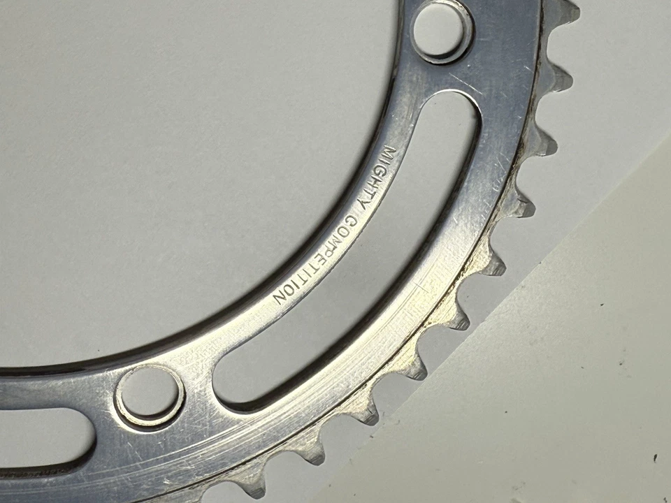 Sugino MIghty Competition Chainring 48 Teeth track 144BCD Classic Vintage Eroica - Image 3 of 4