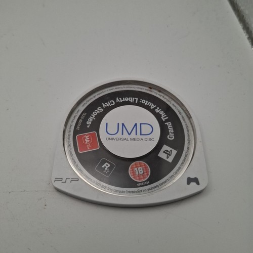 Grand Theft Auto Liberty City Stories Sony PSP Videospiel NUR PAL DISC