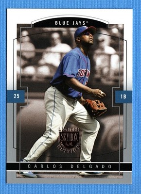 2004 Skybox LE #91 Carlos Delgado Toronto Blue Jays