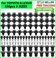 100PCS For Toyota Fender Door Hood Bumper Trim Clip Retainer Fastener Kqsqhfcfil