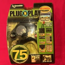 NIB VINTAGE 2002 DREAM GEAR PLUG-N-PLAY 75 DIFFRENT GAMES BUILT IN CONNECT TV