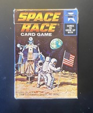 Vintage 1969 Space Race Card Game With Instructions Complete Set