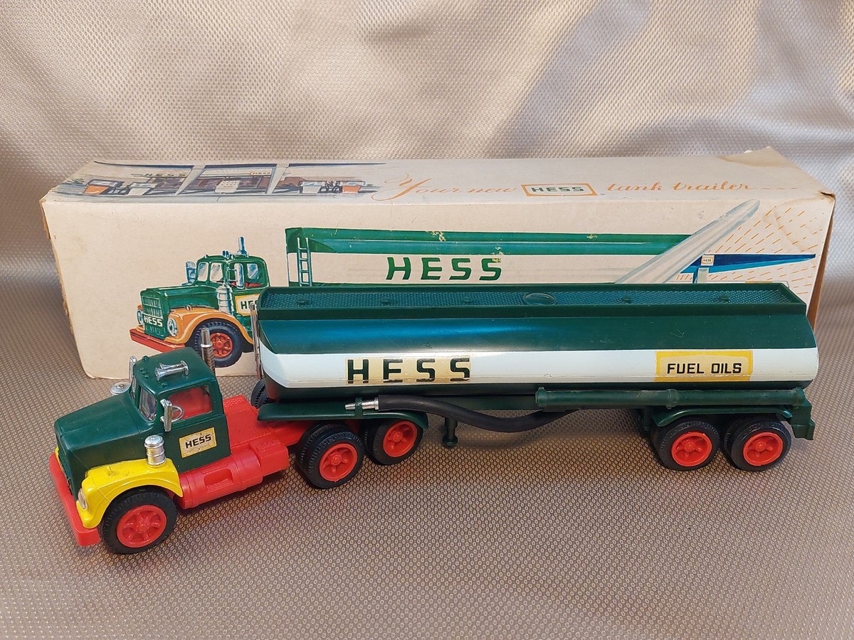1974 Hess Tanker Truck in Original Box - Mostly Working | eBay