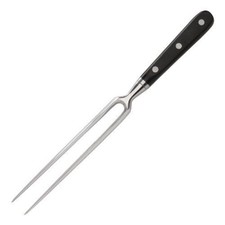 Deglon Sabatier Carving Fork in Black Dishwasher Safe Kitchen Tool - 17.7 cm