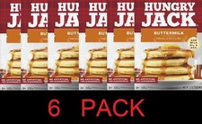 Hungry Jack BUTTERMILK Pancake  Waffle Mix 32 oz box - 6 PACK