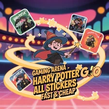 ( Fast & Cheap ) :- Harry Potter Go Album ( All Sticker - Mono_Poly_Go)