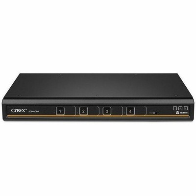 Vertiv Cybex SC800 4-Port Single Head Secure KVM Switch SC840DPH400