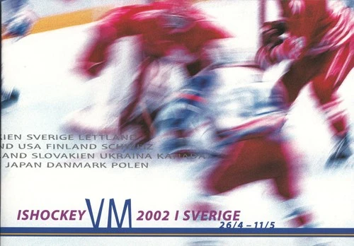 Ice Hockey World Championships Sport Sweden Mint Stamps + FDC Folder 2002