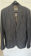 G-STAR RAW Denim Mens XL 42 Blazer Jacket - MINT