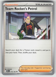 Team Rocket's Petrel 176/182 Destined Rivals
