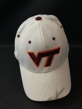 Vintage Top of the World Virginia Tech University Hokies Embroidered One Fit Hat