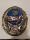 Vintage 1977 SCHLITZ BEER World Globe Sign Bar/Pub/Man Cave/ 18" x 16"