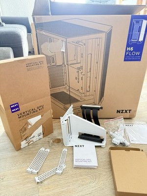   !!! LETZTER PREIS !!! NZXT H6 Flow + GPU Mounting Kit  