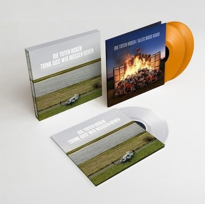 Die Toten Hosen-Trink aus wir müssen gehen-3LP Limitiert signiert , Neu !