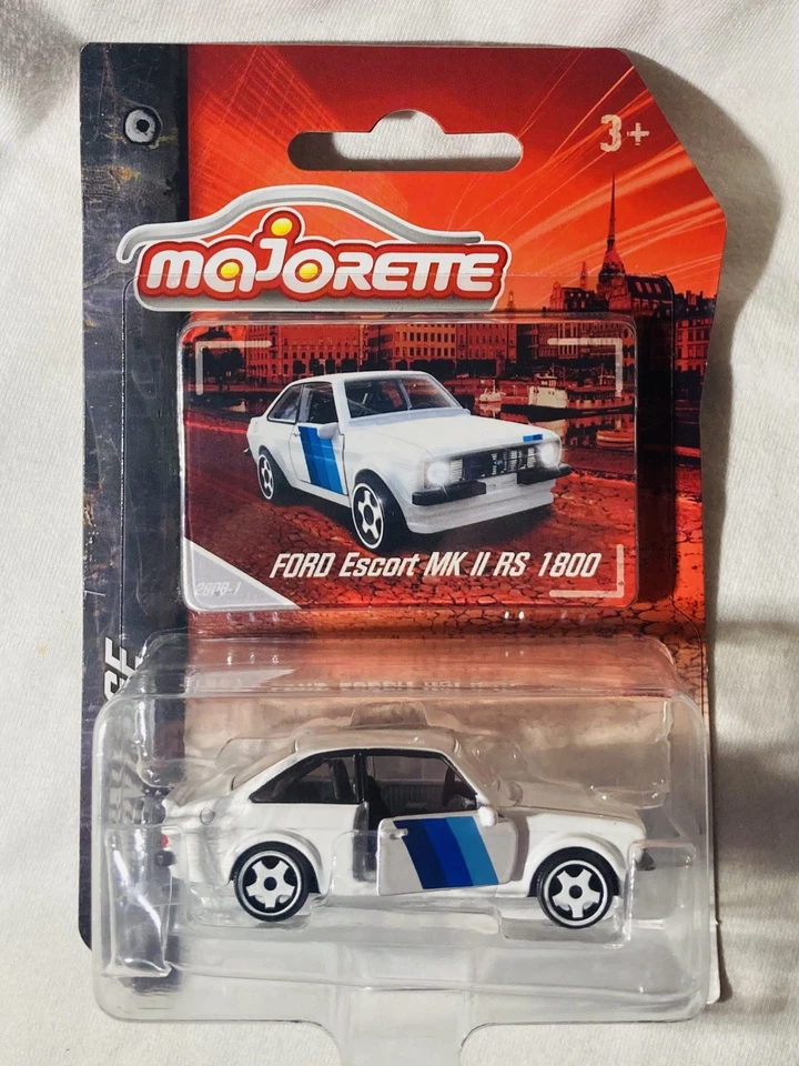 Majorette Ford Escort Mk2 RS1800 White 1st Edition 1:55 Scale *Rare*Great Detail - Image 2 of 4