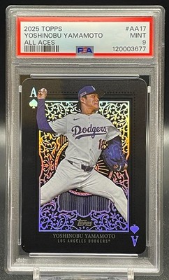 2025 Topps Series 1 - All Aces Yoshinobu Yamamoto #AA-17 for sale
