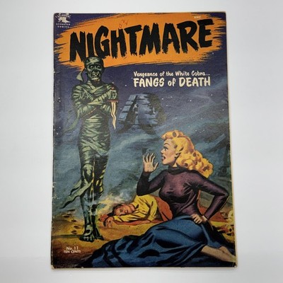 Nightmare #11 1954 Golden Age Horror