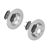 f.becker Bremsscheiben Ø302MM + BremsbelÄGe Hinten FÜR Ford Galaxy S-MAX Land