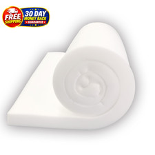 2Pack High Density 1 inch Thick, 24 inch Wide, 72 inch Long Upholstery , Cus