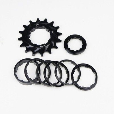 16T Freilauf für Single Speed Fahrräder Aluminium 7075 kompatibel mit für HG