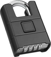 Diyife Large Heavy Duty Combination Padlock Outdoor, [Anti-Cutting] [Waterproof]