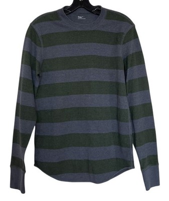 Vintage GAP Thermal Shirt Mens Size Small Waffle Knit Long Sleeve