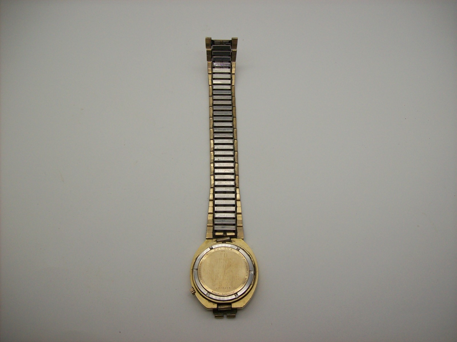 Vintage 1974 BULOVA ACCUTRON N3 Date 10k RGP Mens Watch, *WORKS