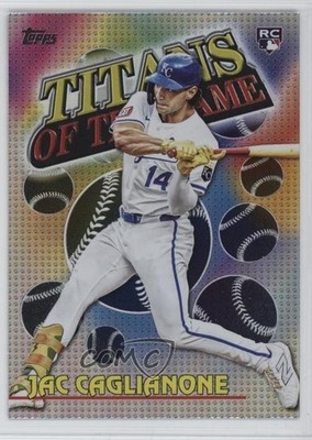 2026 Topps Series 1 Titans of the Game Jac Caglianone #TOG-12 1tu8