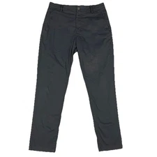 Birddogs Midnight Navy Stretch Khakis Pants Mens Size 32 Straight Leg Flat Front