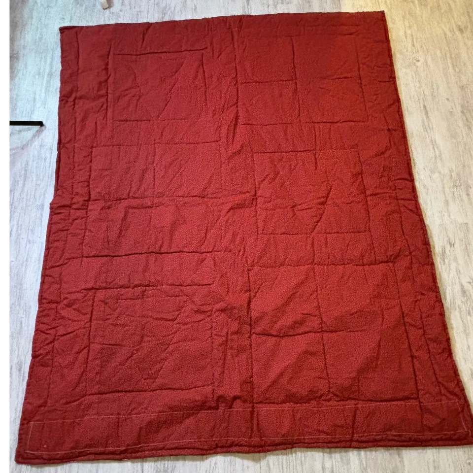 Manta acolchada vintage para árbol de Navidad o colgante rústico granja Foto 4 de 4