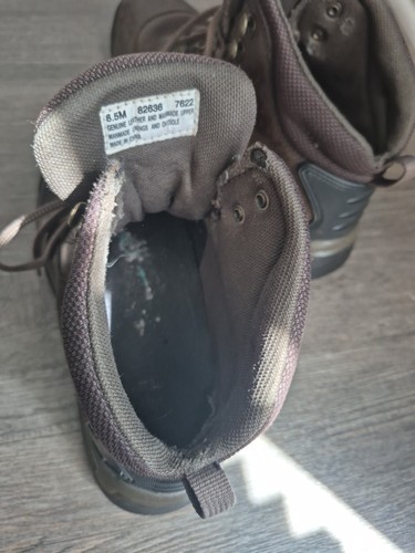 Timberland 82636 Hiking Trail Brown Waterproof Leather Boots Womens Sz: 8.5M - Picture 3 of 11