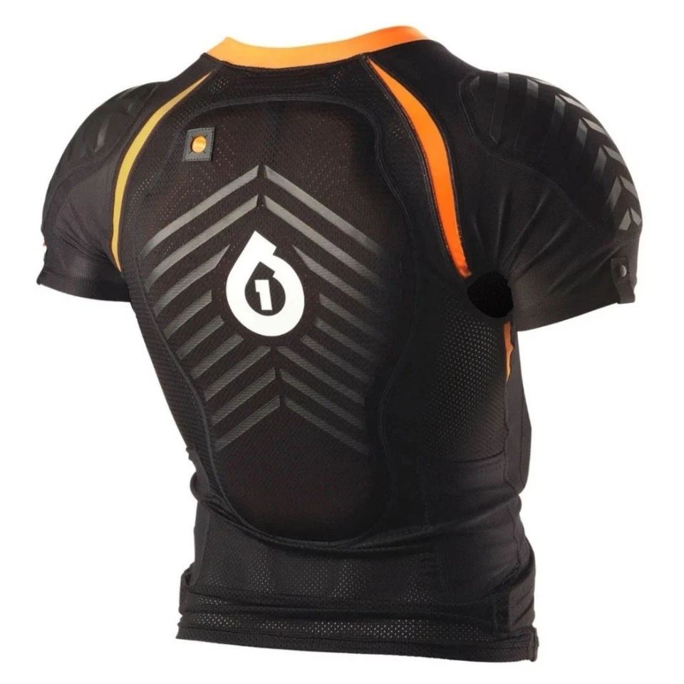 Chaqueta de compresión SixSixOne 661 Evo para hombre MTB D3O manga corta armadura negra XL Foto 2 de 3