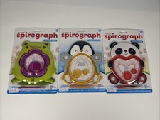 Set of 3-The Original Spirograph Doodle Pals   Frog, Penguin and Panda
